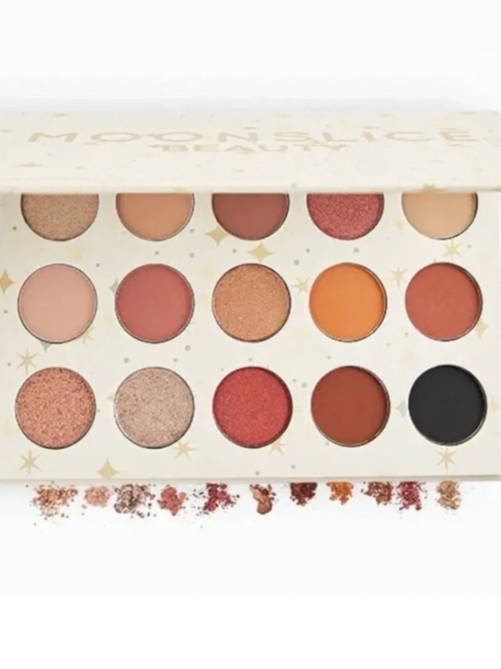 Moonslice Moonshake Warm Neutral Eyeshadow 15 Shade Palette